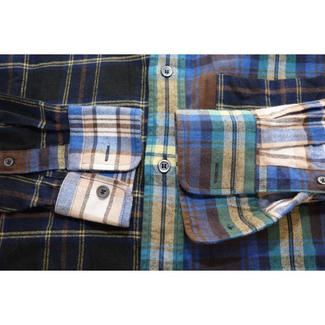 LOEWE（ロエベ） LOEWE ELN PATCHWORK CHECK OVERSHIRT S H2299920SU
