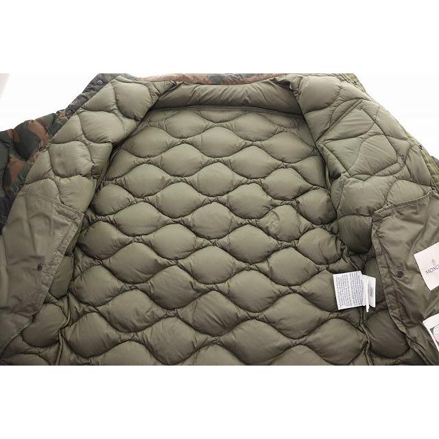 モンクレール MONCLER NAMBOUR GIUBBOTTO 3 B20914134005 ナンバー ダウン ジャケット カモフラ 迷彩 キルティング 260406 メンズ