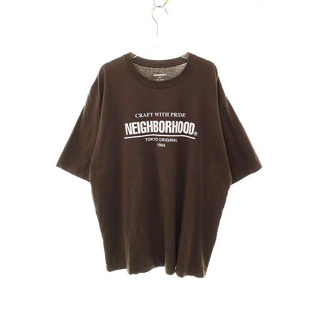 ネイバーフッド NEIGHBORHOOD NH . TEE SS-1 BROWN XL 252PCNHーST01