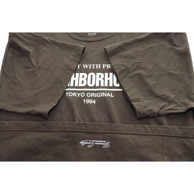 ネイバーフッド NEIGHBORHOOD NH . TEE SS-1 BROWN XL 252PCNHーST01