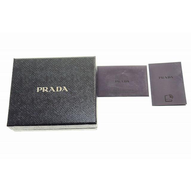 PRADA（プラダ） 札入れ 2MO513 二つ折り 財布 型押しレザー
