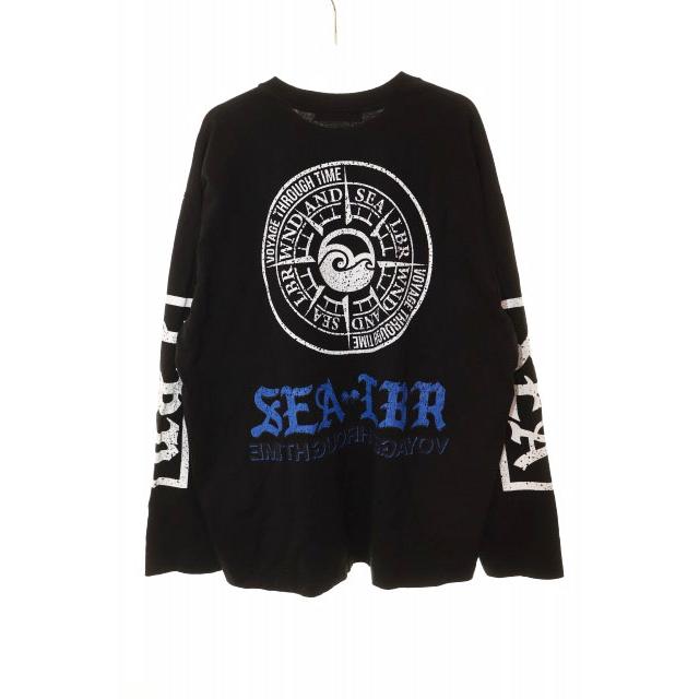 ウィンダンシー WIND AND SEA × LIBERE 24SS GRAPHIC LS TEE BLACK M 
