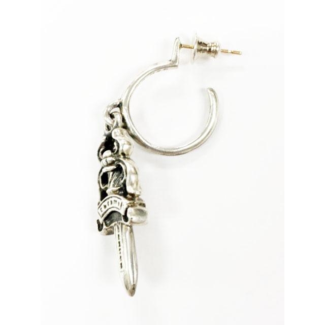 CHROME HEARTS（クロムハーツ） #5 DAGGER HOOP ダガー フープ