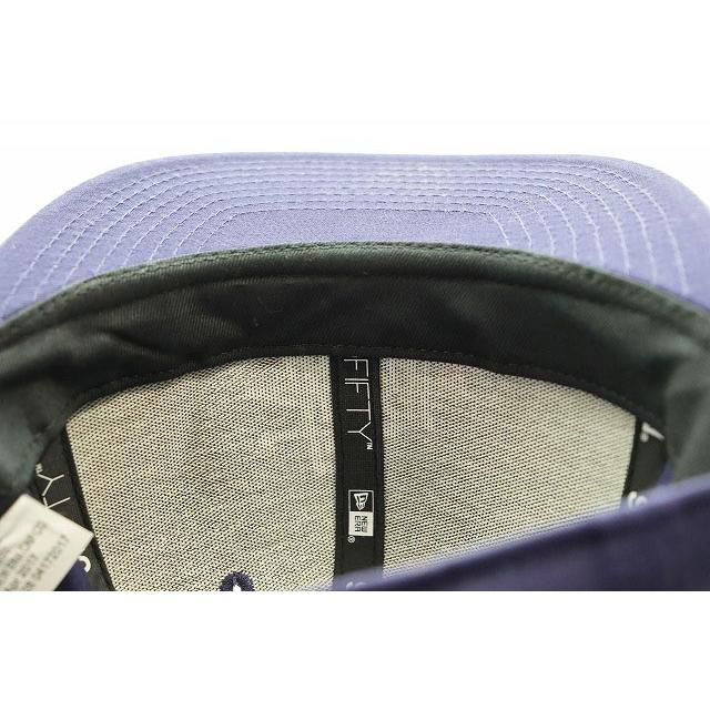 STUSSY（ステューシー） × NEWERA 9FIFTY CAP NAVY ニューエラ ロゴ