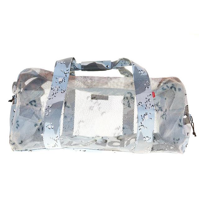 Supreme ボストンバッグ カモ メッシュ Supreme（シュプリーム） SUPREME MESH DRUM BOSTON メッシュ ボストン