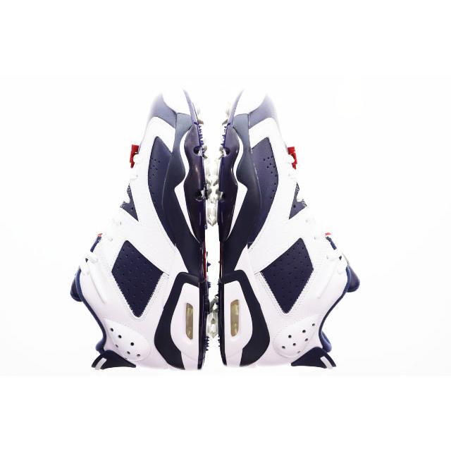 NIKE（ナイキ） NIKE AIR JORDAN 6 LOW GOLF OLYMPIC WHITE 27.5cm