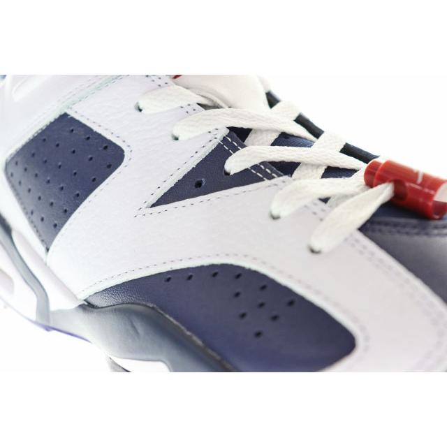 NIKE（ナイキ） NIKE AIR JORDAN 6 LOW GOLF OLYMPIC WHITE 27.5cm