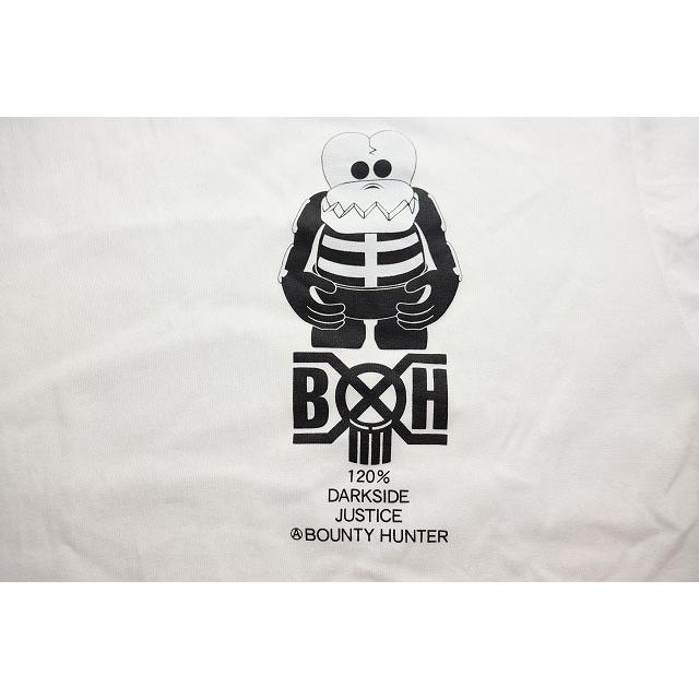 バウンティーハンター BOUNTY HUNTER SKULL-KUN TEE WHITE XL スカル 