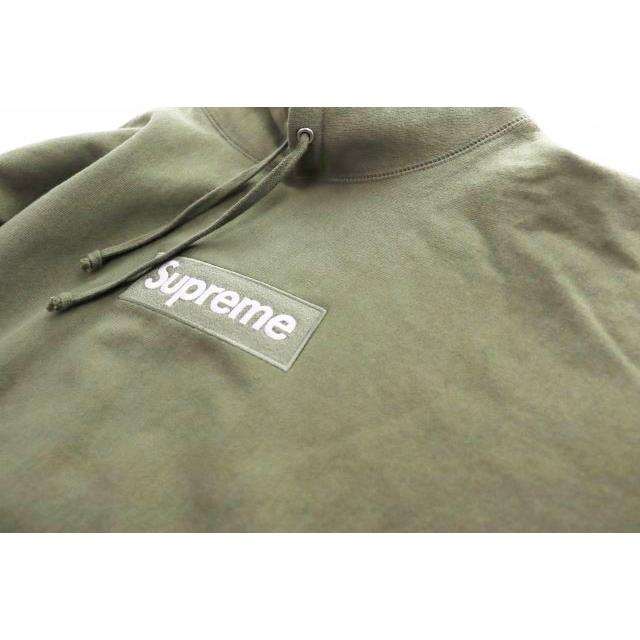 シュプリーム SUPREME 25AW BOX LOGO HOODED SWEATSHIRT M ボックス ロゴ フード スウェットシャツ パーカー ライトオリーブ ☆AA★260511_2