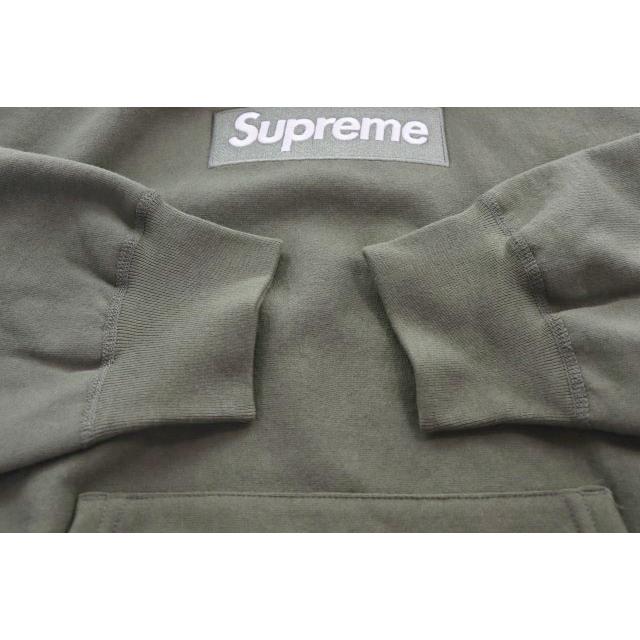 シュプリーム SUPREME 25AW BOX LOGO HOODED SWEATSHIRT M ボックス ロゴ フード スウェットシャツ パーカー ライトオリーブ ☆AA★260511_4