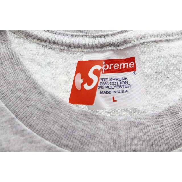 Supreme（シュプリーム） SUPREME 23AW BOX LOGO TEE ASH GREY L