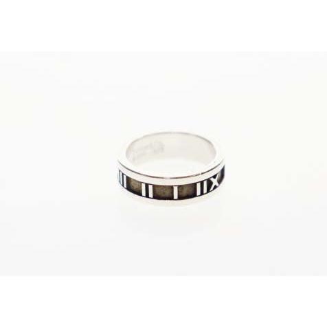 ティファニー TIFFANY & CO. ATLAS RING 925 SILVER 12.5号 アトラス