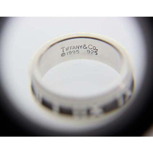 ティファニー TIFFANY & CO. ATLAS RING 925 SILVER 12.5号 アトラス