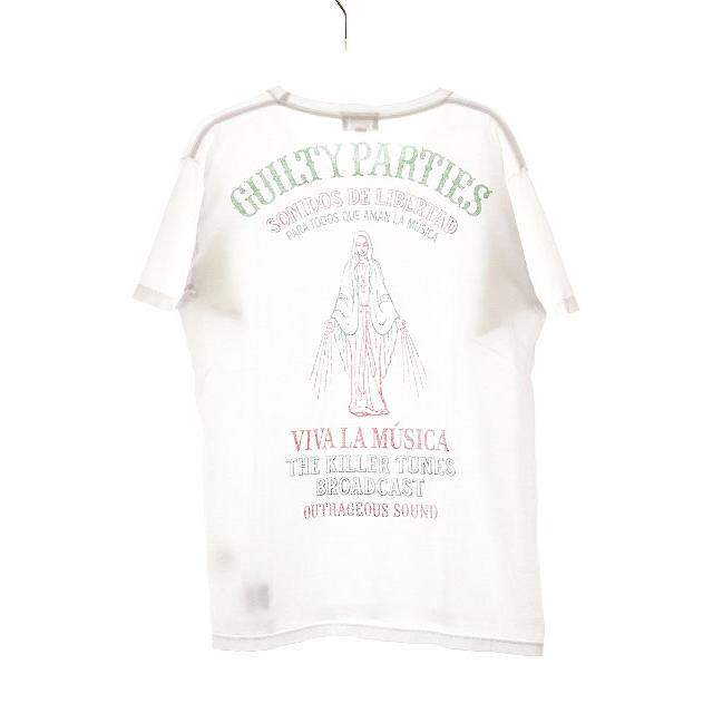 【希少・初期タグ】WACKO MARIA マリア　Tシャツ 白 XL WACKO MARIA（ワコマリア） 初期タグ マリア Tシャツ Mサイズ バック