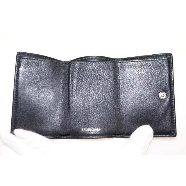 BALENCIAGA（バレンシアガ） ペーパー ミニ ウォレット 3つ折り 財布