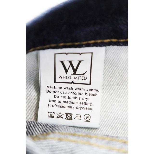 ウィズ WHIZ 5P DENIM PANTS サイズ36 BLUE リジット ストレート 