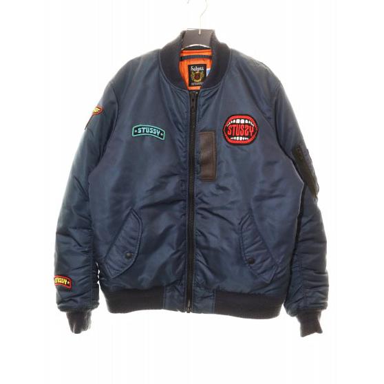 ショット SCHOTT × STUSSY STUSSYGEAR MA-1 XL 3132075 ステューシー