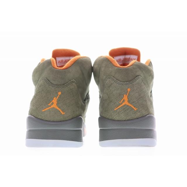 NIKE（ナイキ） NIKE AIR JORDAN 5 RETRO ARMY OLIVE SOLAR ORANGE
