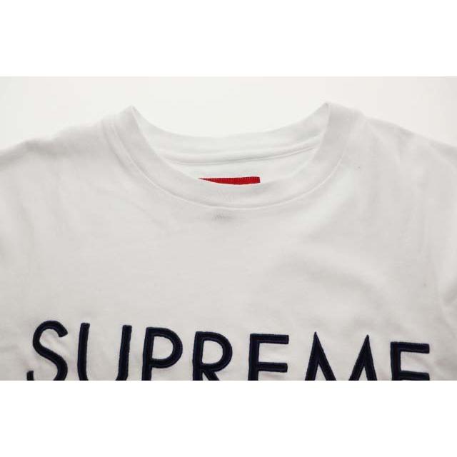 Supreme（シュプリーム） SUPREME 25SS CAPITAL S/S TOP WHITE M