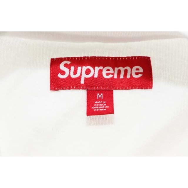 Supreme（シュプリーム） SUPREME 25SS CAPITAL S/S TOP WHITE M 