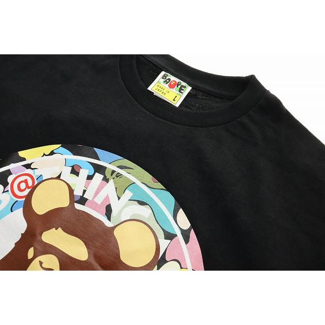 A BATHING APE（アベイシングエイプ） サークルロゴ マルチカモ T