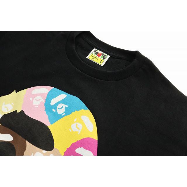 A BATHING APE（アベイシングエイプ） マルチカモ ビッグヘッド T