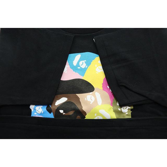 A BATHING APE（アベイシングエイプ） マルチカモ ビッグヘッド T