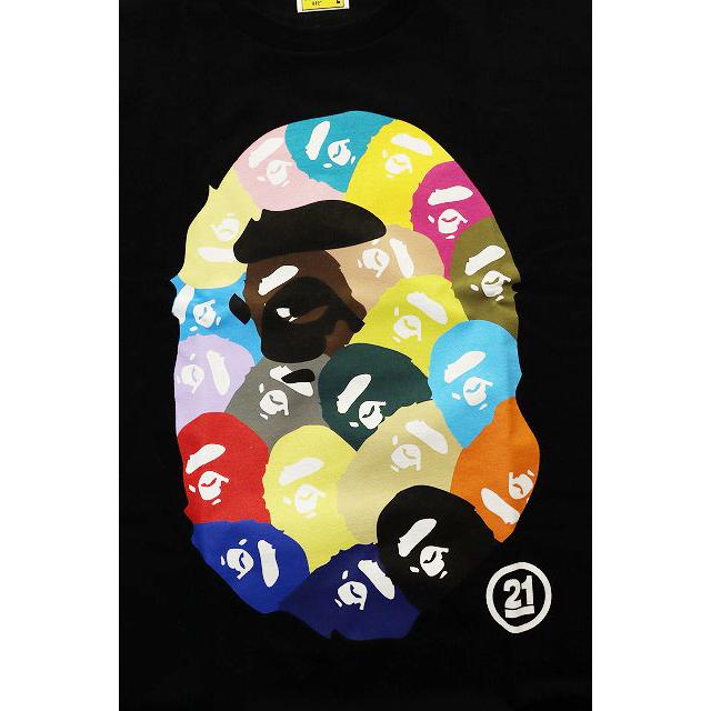 A BATHING APE（アベイシングエイプ） マルチカモ ビッグヘッド T