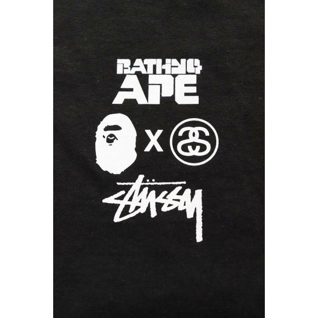 A BATHING APE（アベイシングエイプ） × STUSSY Lサイズ ステューシー