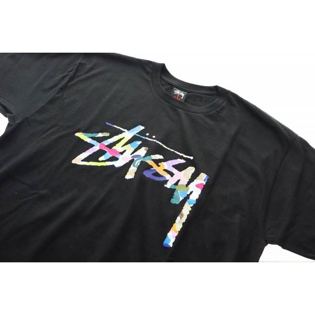 Stussy × A BATHING APEコラボTシャツ Lサイズ　未使用品 A BATHING APE（アベイシングエイプ） × STUSSY Lサイズ ステューシー