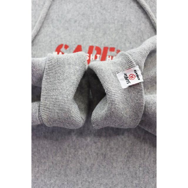 SAPEur サプール × MASATOSHI HAMADA HOODIE GREY Lサイズ 浜田雅功