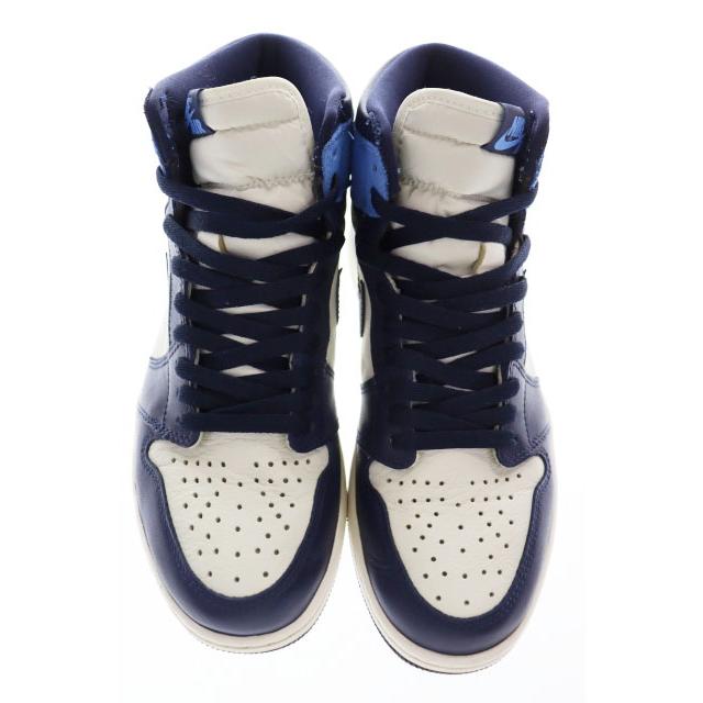 NIKE（ナイキ） NIKE AIR JORDAN 1 RETRO HIGH OG OBSIDIAN BLUE 27cm 