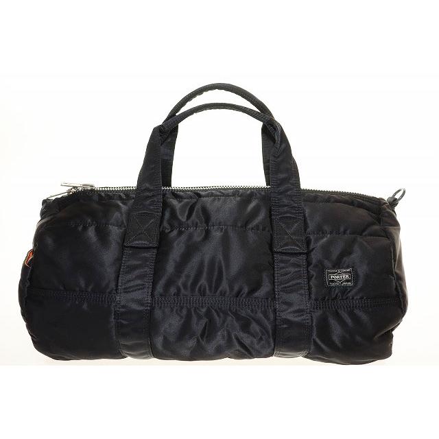 ポーター　PORTER ボストンバッグ　ドラムバッグ　タンカー PORTER ポーター TANKER DRUM BAG BLACK タンカー ドラム バッグ