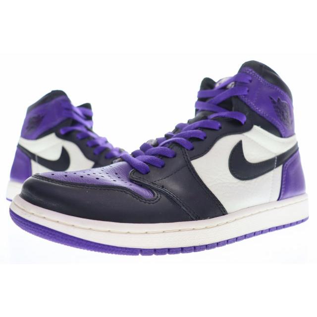 NIKE（ナイキ） NIKE AIR JORDAN 1 RETRO HIGH OG COURT PURPLE 28.5cm