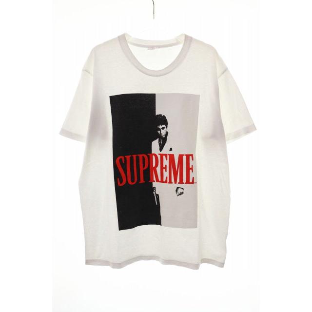 Supreme（シュプリーム） SUPREME 17AW SCARFACE SPLIT TEE WHITE M