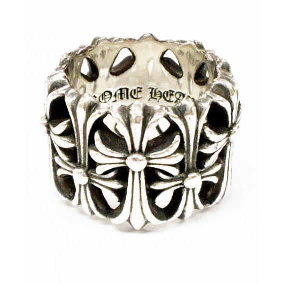 CHROME HEARTS セメタリークロスリング　シルバー925 約20号 CHROME HEARTS（クロムハーツ） CHROME HEARTS CEMETERY 20号