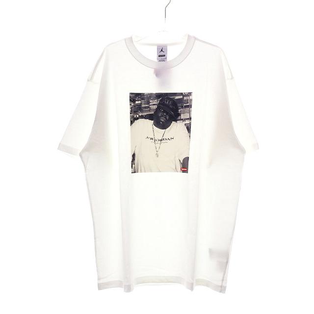 Supreme（シュプリーム） × JORDAN 24AW BIGGIE S/S TOP WHITE Lサイズ 