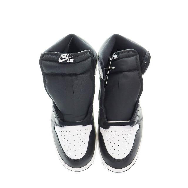 NIKE（ナイキ） NIKE AIR JORDAN 1 RETRO HIGH OG BLACK WHITE 28cm 