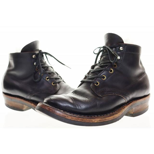 ホワイツ WHITE'S BOOTS SEMI DRESS BLACK 6.5 E ブーツ セミドレス