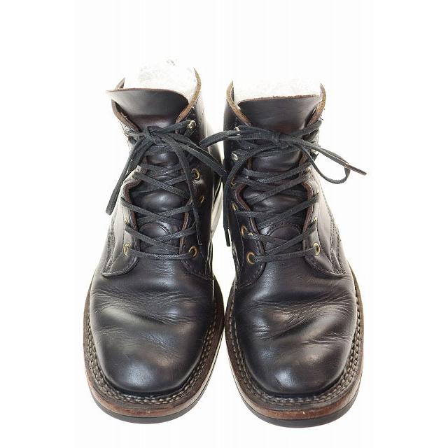 ホワイツ WHITE'S BOOTS SEMI DRESS BLACK 6.5 E ブーツ セミドレス
