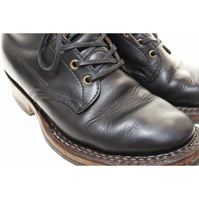 ホワイツ WHITE'S BOOTS SEMI DRESS BLACK 6.5 E ブーツ セミドレス