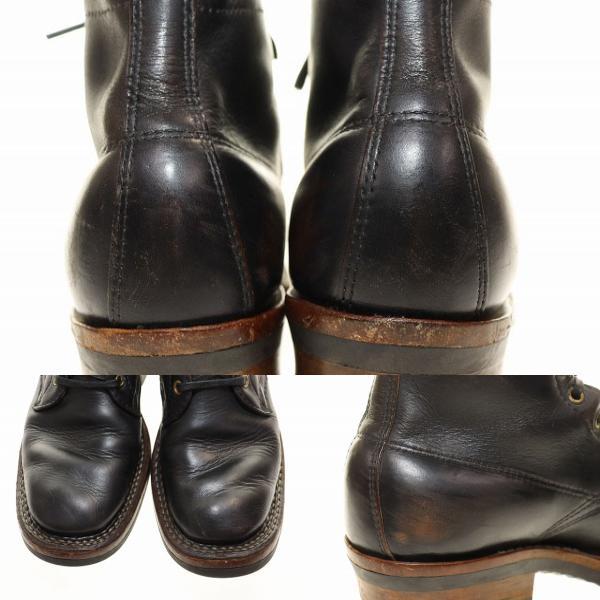 ホワイツ WHITE'S BOOTS SEMI DRESS BLACK 6.5 E ブーツ セミドレス