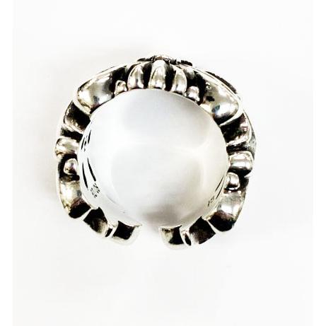 クロムハーツ ダブルフローラルクロスリング/DBL FLRL CRS 19号 CHROME HEARTS（クロムハーツ） CHROME HEARTS DBL FLRL CRS 19号