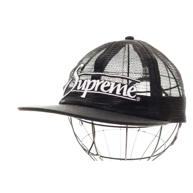 Supreme（シュプリーム） SUPREME 23SS MESH 6-PANEL CAP BLACK