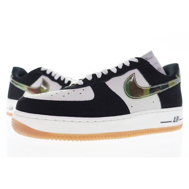 NIKE（ナイキ） NIKE AIR FORCE 1 LOW RETRO WHITE PATENT CAMO SWOOSH 