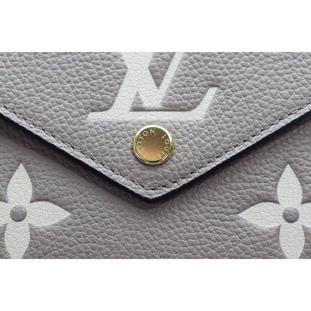 LOUIS VUITTON 二つ折り財布 M81861 グレー LOUIS VUITTON（ルイ・ヴィトン） ポルトフォイユ ヴィクトリーヌ