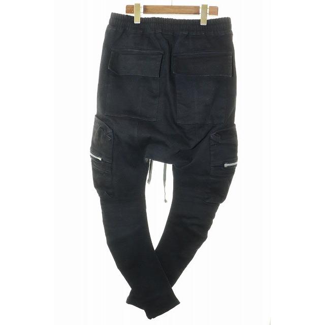 A.F ARTEFACT STRETCH DENIM SAEOUEL CARGO SKINNYPANTS BLACK 2