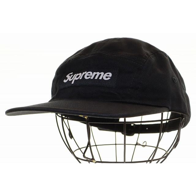 美品　Supreme ブラック キャップ Supreme（シュプリーム） SUPREME 26SS WASHED CHINO TWILL CAMP CAP