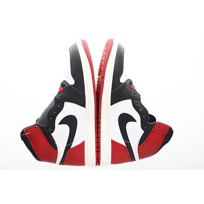 【新品未使用】エアジョーダン1 レトロ OG ブラックトゥ 27cm NIKE（ナイキ） NIKE AIR JORDAN 1 RETRO HIGH OG BLACK TOE 27.5cm