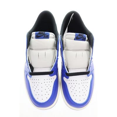 NIKE（ナイキ） NIKE AIR JORDAN 1 RETRO LOW OG BLUE WHITE BLACK